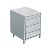 Dulap neutru cu 3 sertare 500x700x850mm, Bonner